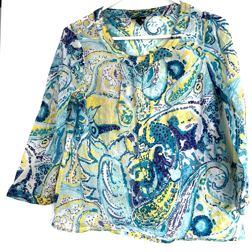 Talbot’s Cotton Gauze Top